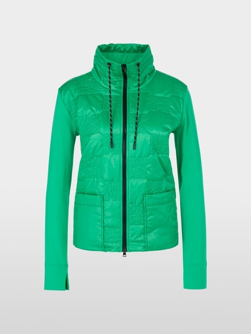 Wattierte Jacke mit gestepptem Oberstoff