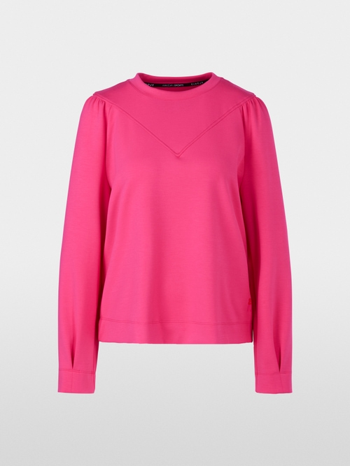 Feminines Sweatshirt mit Schulterpasse