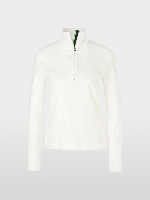 Longsleeve mit Zippverschluss