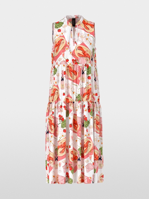 Mini-robe sans manches avec imprimé homard