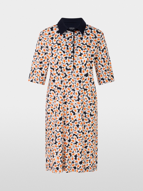 Polo Kleid mit Margeriten-Print