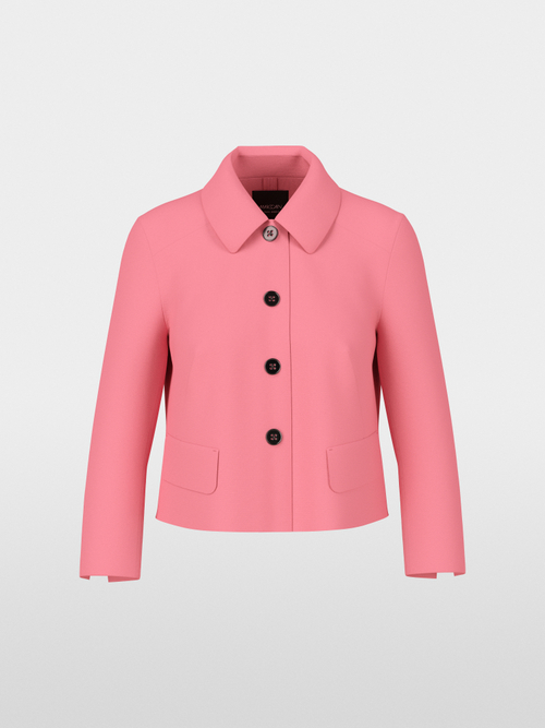Short jacket with Kent collar