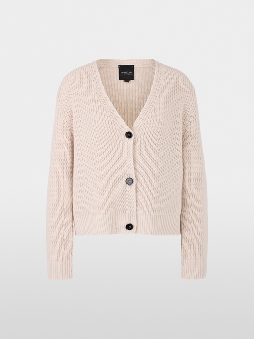 Cardigan uni - Knitted in Germany