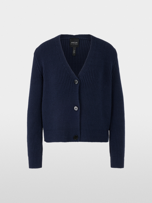 Cardigan uni - Knitted in Germany