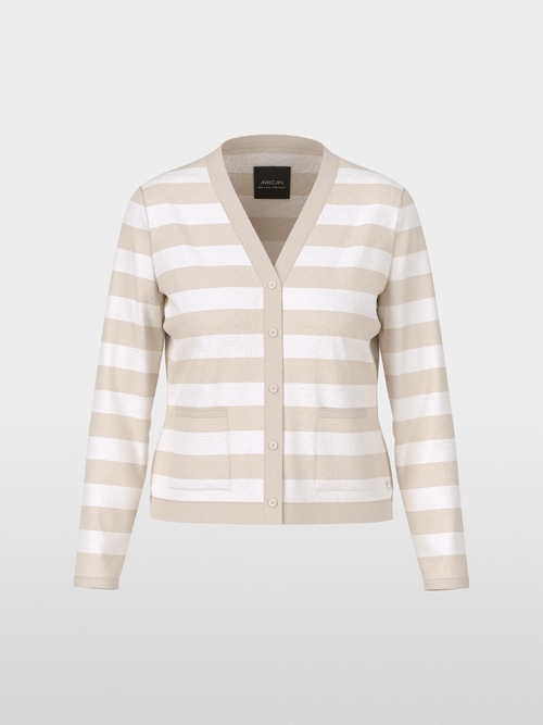 Striped cardigan "Rethink Together"
