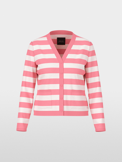 Striped cardigan "Rethink Together"
