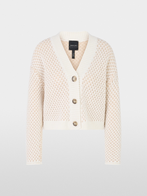 Cardigan in Glitzer - Knitted in Germany