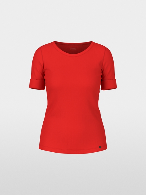 Schmal geschnittenes T-Shirt mit 3/4-Arm