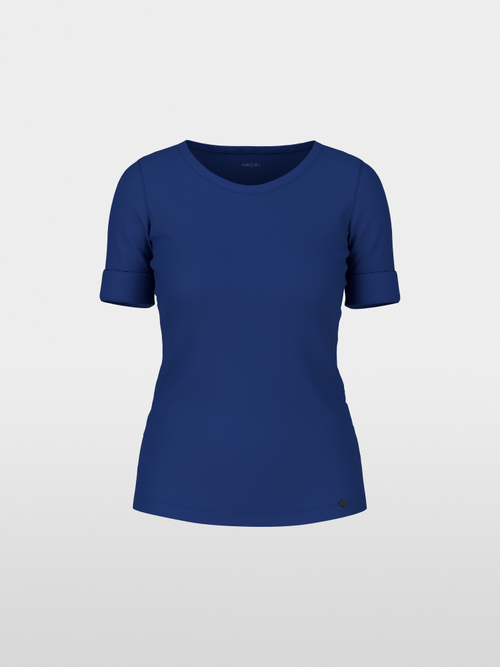 Slim-fit T-shirt with 3/4 sleeves