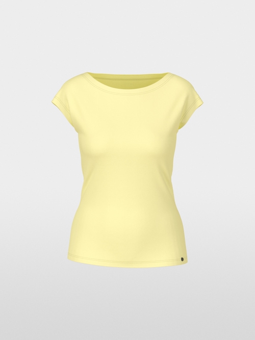 T-shirt with cut sleeves