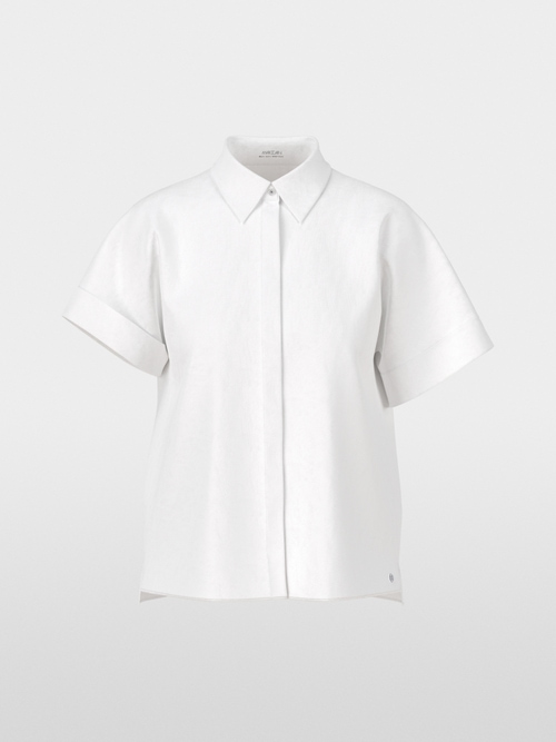 Minimalist kimono-style shirt blouse