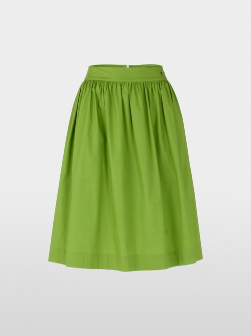 Wide cotton skirt - plain