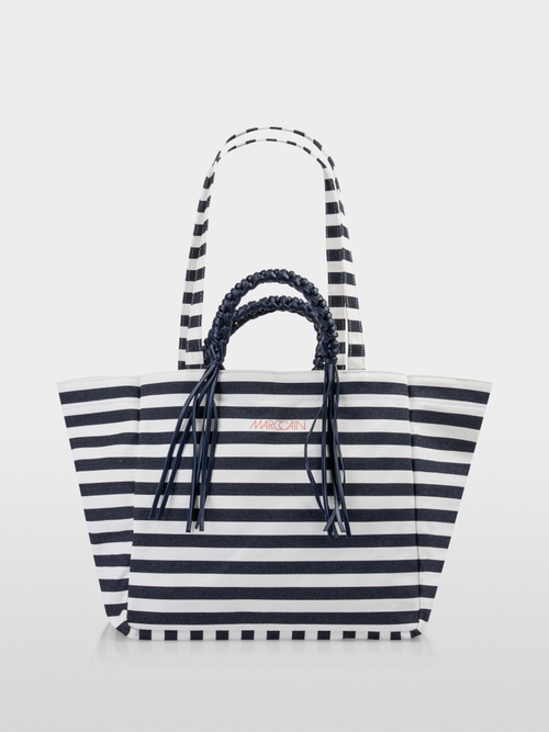 Shopper bag with shoulder strap