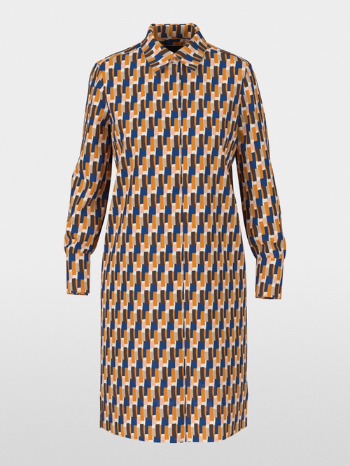 Dress with graphic arty pattern