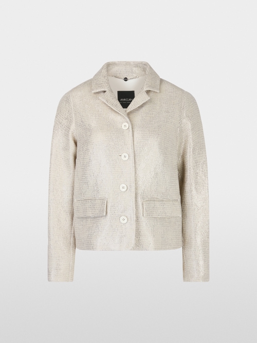 Jacket with subtle shimmer