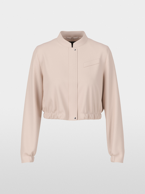 Soft flowing blouson jacket