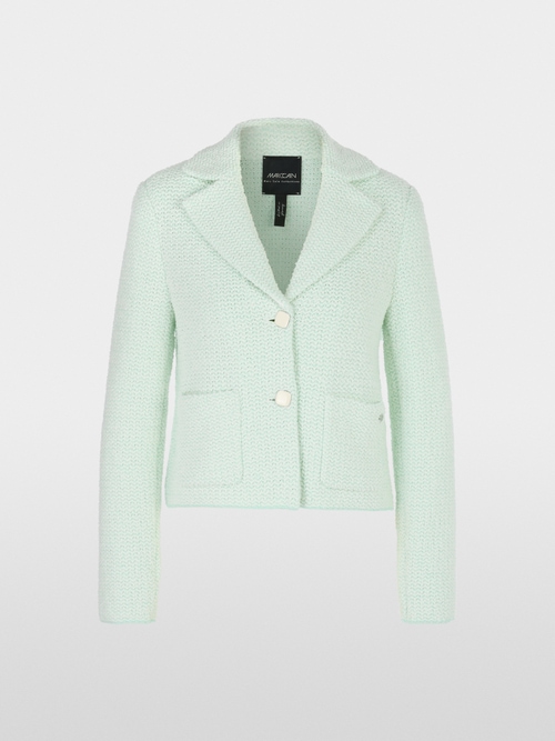 Knitted in Germany slim-fit blazer