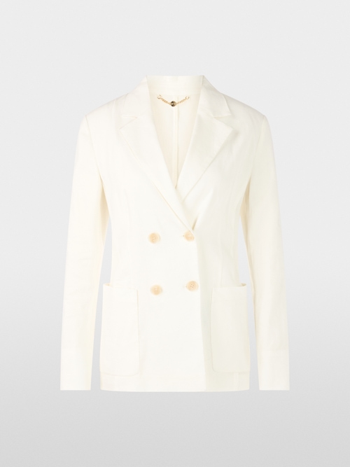 Blazer im Leinen-Mix
