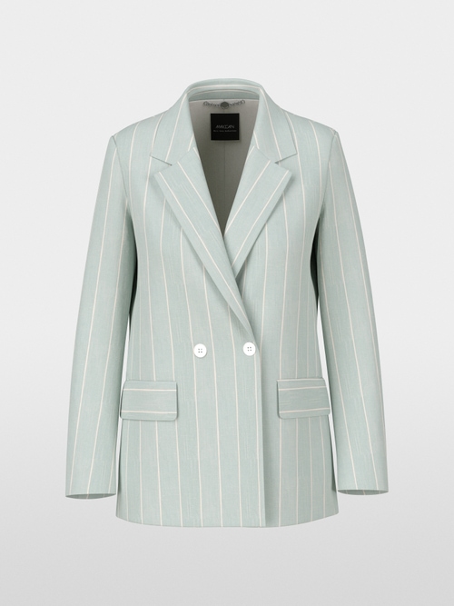 Grote blazer in krijtstreep