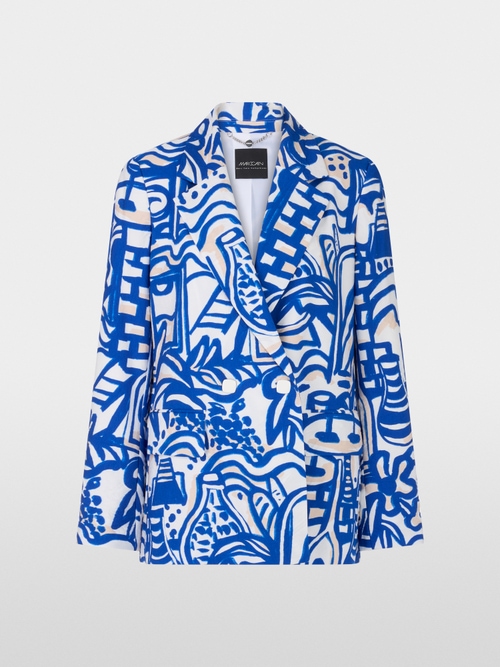 Printed blazer