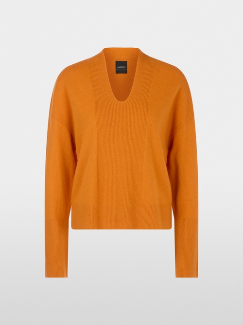 Fluffy cashmere sweater