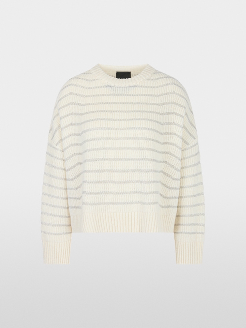 Striped pullover - knitted in Germany