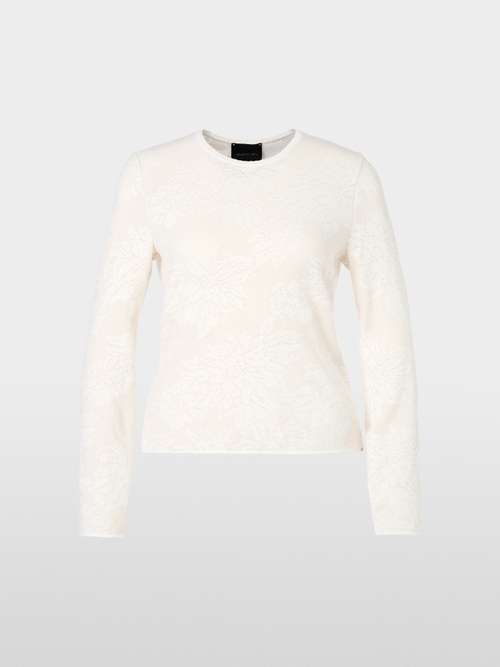 "Rethink Together": Floraler Pullover