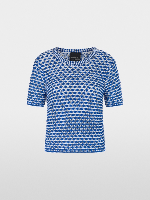 Kurzarm-Pullover "Rethink Together"