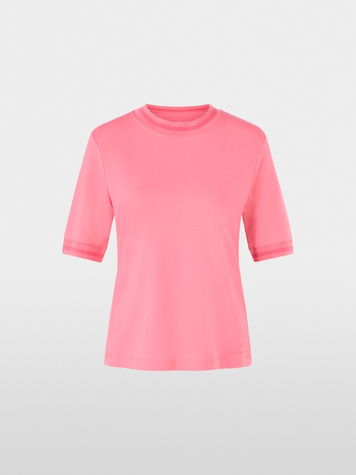 T-Shirt aus festem Baumwolljersey