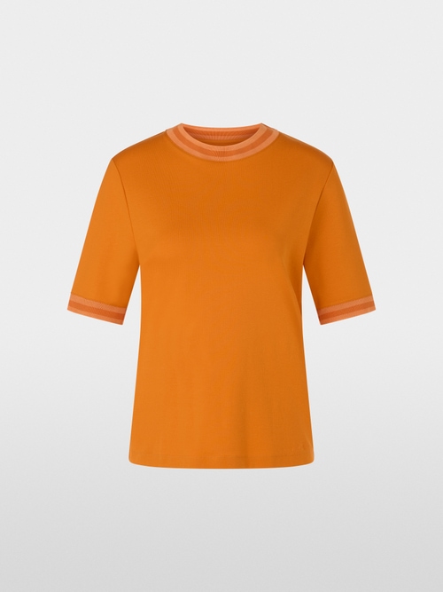 T-Shirt aus festem Baumwolljersey