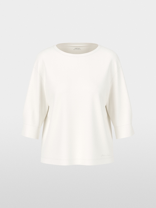 T-shirt with mid-length sleeves