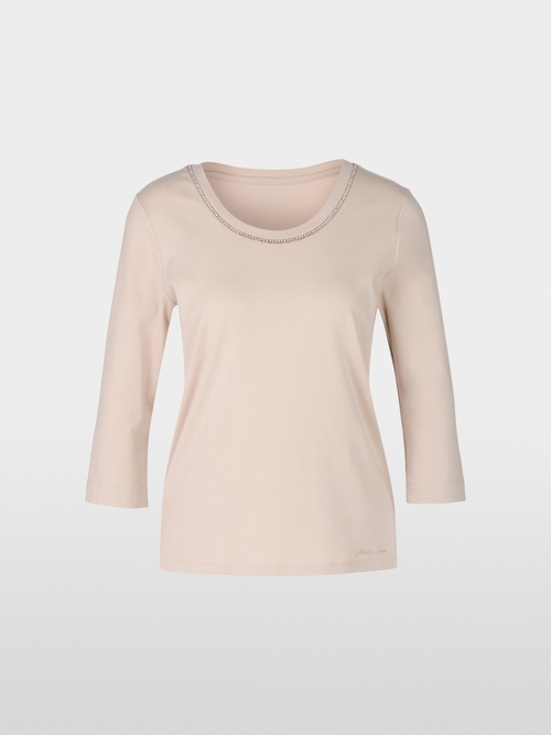 T-shirt met parels