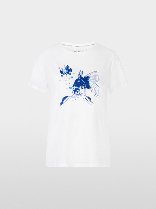 T-shirt met 3D-ontwerp