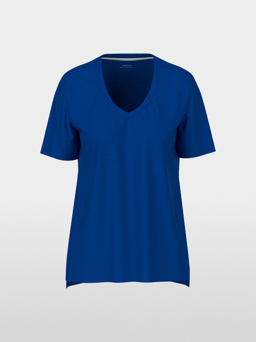 T-Shirt mit kühlendem Leinen