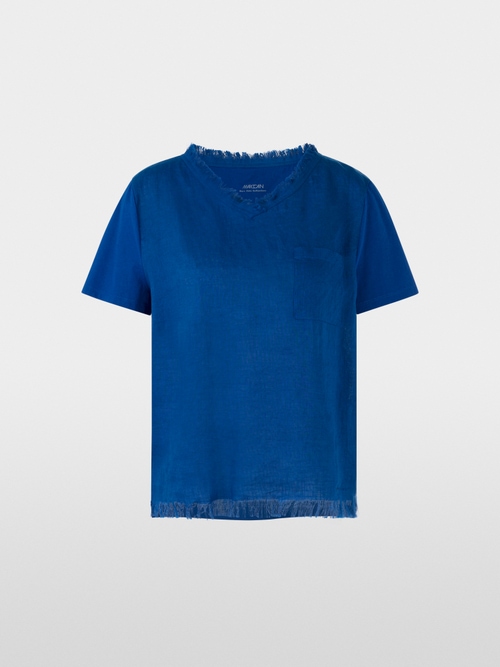 Airy T-shirt with linen