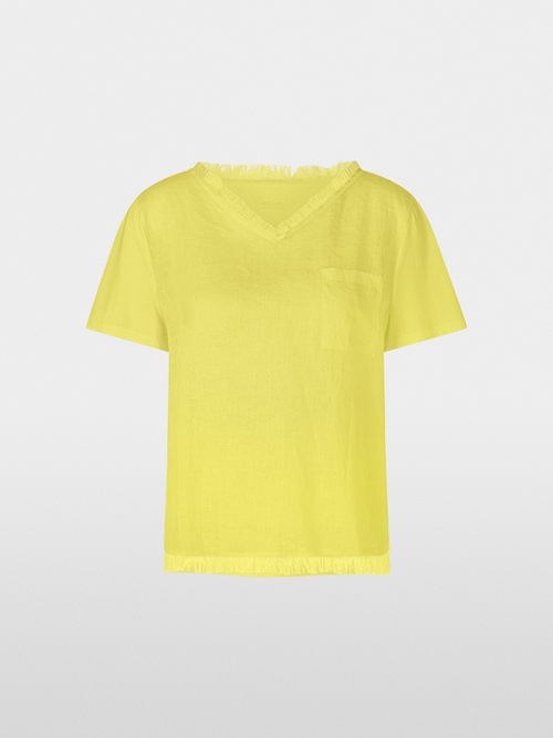 Airy T-shirt with linen