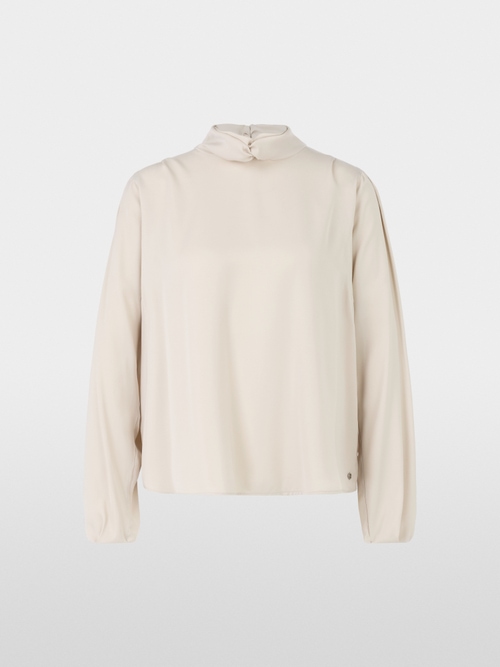 Blouse met knoopdetail