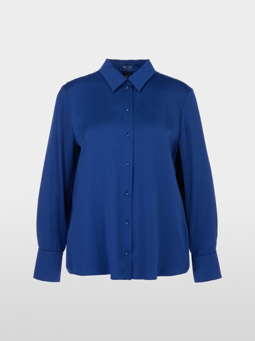 Blouse in viscose crepe