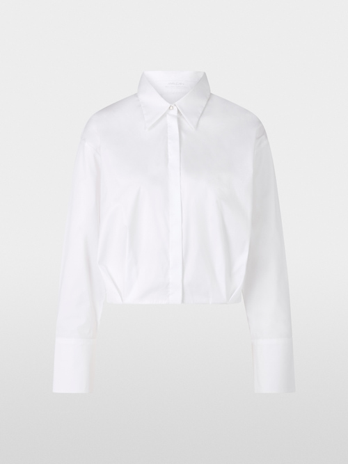 Cropped Blouse with Cotton
