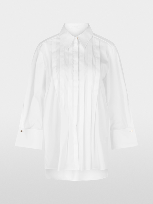 Blouse with Pleated Front