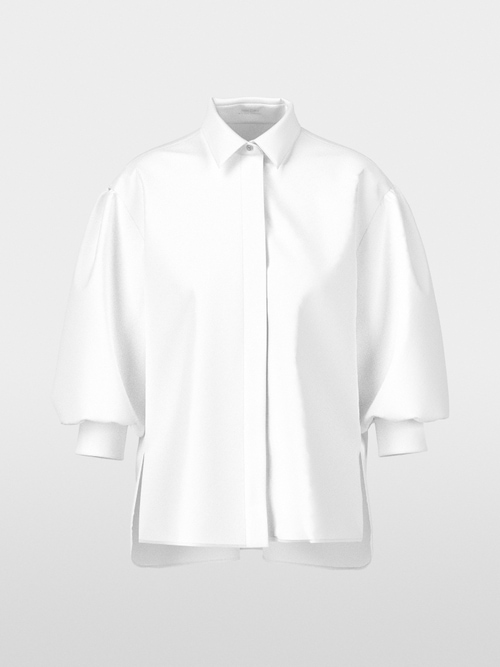 Oversized 100% cotton shirt blouse