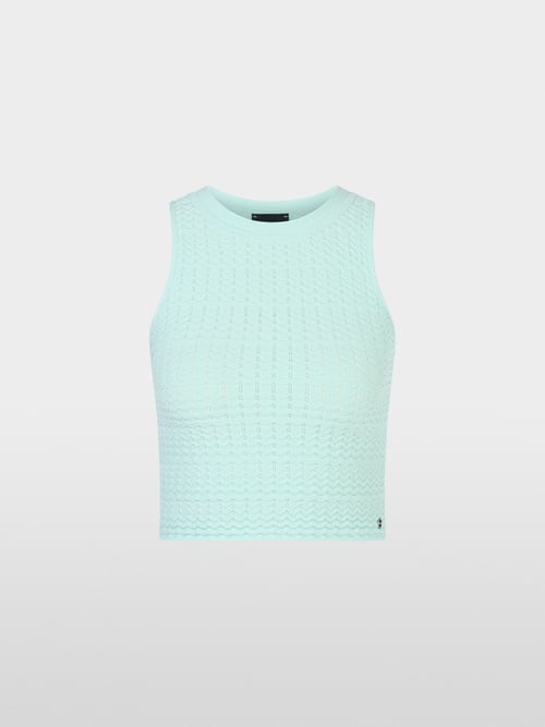 Gebreide top “Rethink Together”