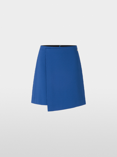 Mini skirt in wrap look