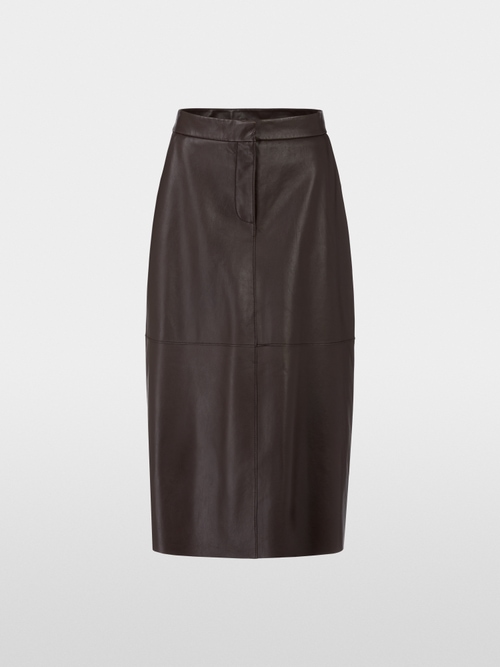 Skirt made from soft lamb nappa