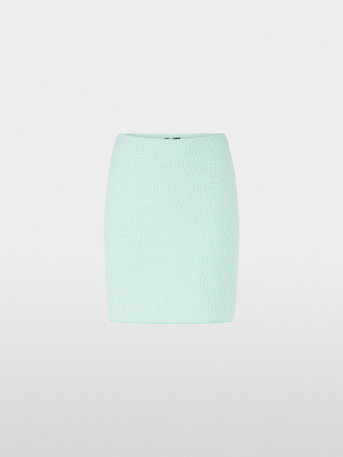 Knitted in Germany slim mini skirt