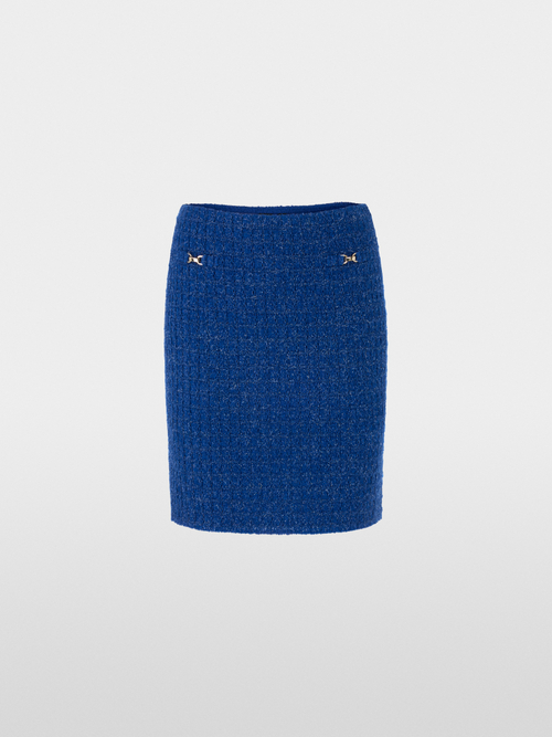 Structured skirt: knitted in Germany