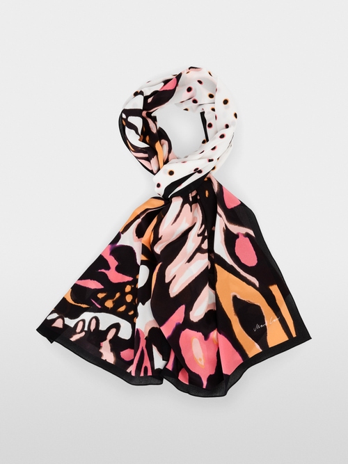 Silk Scarf in Butterfly Design