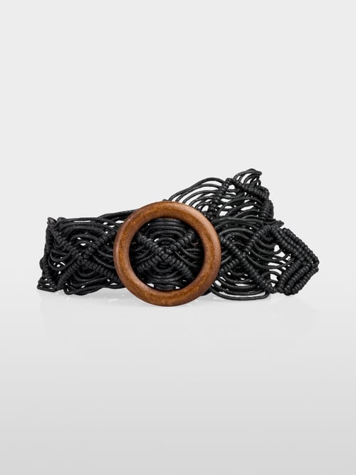 Macramé waist belt