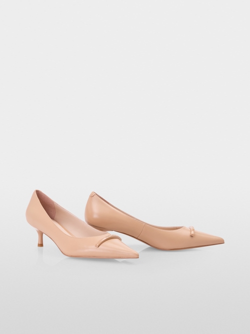 Comfortabele pumps met stilettohak