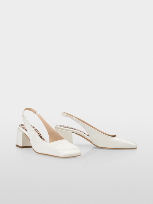 Slingbacks in Lack "Rethink Together"